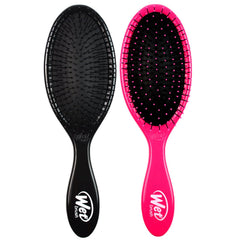 Wet Brush Desenredante Original rosa negro, desenreda sin dolor en cabello mojado