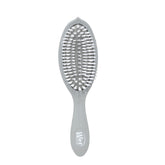 Wet Brush Go Green Charcoal cepillo visto de frente con cerdas Intelliflex para desenredar suave.