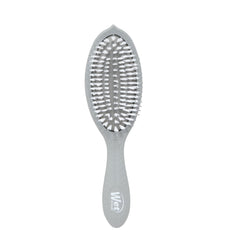 Wet Brush Go Green Charcoal cepillo visto de frente con cerdas Intelliflex para desenredar suave.