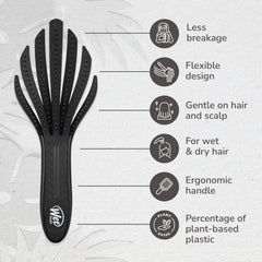 Wet Brush Go Green: uso en pelo húmedo para desenredado suave