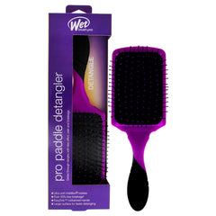 Wet Brush Pro Desenredante, cepillo pala púrpura, facilita desenredar nudos con suavidad