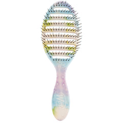 Wet Brush Speed Dry Splatter frente: cepillo colorido para secado rápido.