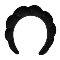 Banda de spa WFWJ para lavado de rostro, absorbe agua y mantiene el cabello seco.