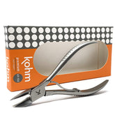 corta-unas kohm de wholehealthsupply para uñas encarnadas; mango ergonómico para mayor comodidad