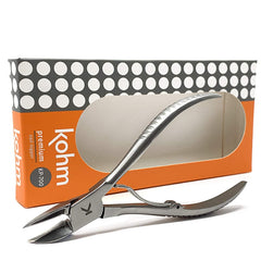 corta-unas kohm de wholehealthsupply para uñas encarnadas; mango ergonómico para mayor comodidad