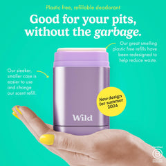 Desodorante recargable Wild: cinco recambios para viaje y uso diario