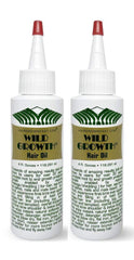 Wild Growth Aceite capilar 4oz en Paquete de 2 para tu rutina capilar.
