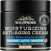 WildPRIME crema hidratante para hombre; uso diario para piel suave y nutrida.