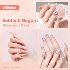 Wilfniee polvos brillantes 12 colores para brillos y efectos decorativos.