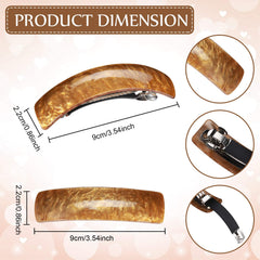 Barrettes WILLBOND estilo francés para sujetar el cabello con elegancia.