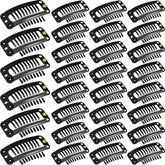 WillBond clip de extensión 32 mm con 9 dientes para fijar mechones con suavidad.