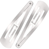 Willbond clip cabello metálico grande de 3,1 pulgadas para fijar peinados con seguridad.