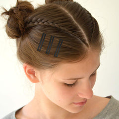 WillBond clip antideslizante cafe para looks neutros y duraderos