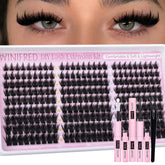 Winifred manga lash clusters kit general, volumen diario y look natural.