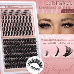 Winifred Pestañas espigas delicadas para un acabado ligero y natural.