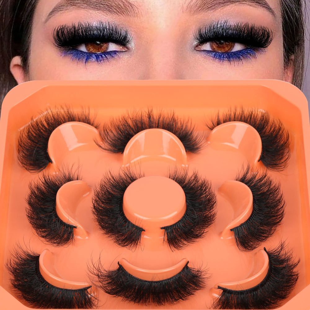 Winifred Pestañas Mink 18 mm 3D, volumen natural para uso diario