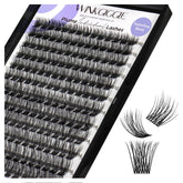 Pestañas Winkgiggle con rizo D, 10-16 mm, aspecto natural y cómodo para uso diario.