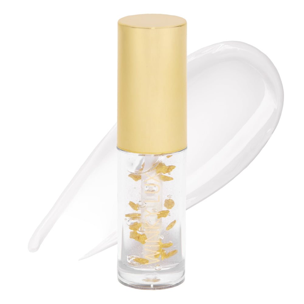 Winky Lux In The Stars Lip Oil ofrece brillo sedoso que hidrata los labios.