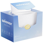 Winner Face Towels muestra empaque compacto para uso diario.