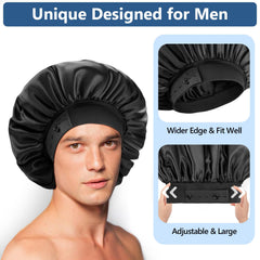 WINSTECK bonete satén para uso diario que protege el cabello.
