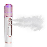 withthesun Nano Facial Mister con doble boquilla para un rocío más fino y rápido