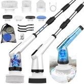 WKY Spin Scrubber con motor de dos velocidades para limpiezas eficientes.