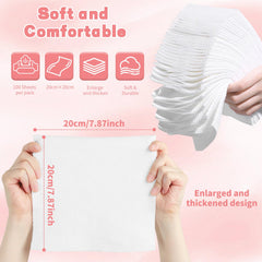 WMQL toallas faciales multipropósito para cuidado facial diario y limpieza de pantallas.