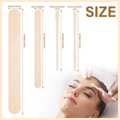 WoBiogHo palito cera pequeño para cejas y líneas finas.