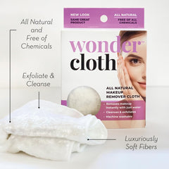 Wonder Cloth dermatológicamente probado, sin químicos para uso diario