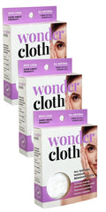 Wonder Cloth kit-3 quita maquillaje con agua, limpieza suave sin químicos