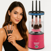 Wonder Family 3en1 limpiador automático de brochas para limpieza profunda y ahorro de tiempo