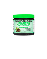 Wonder Gro Aceite Negro de Ricino Jamaicano, bote de doce onzas para hidratación profunda.