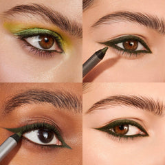 Delineador Wonderskin 1440 Verde, delineado preciso y color intenso.