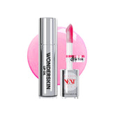 Sérum huile à lèvres Wonderskin: bouteille clair-a-rose, hydratation durable pour les lèvres.