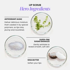 Wonderskin Lip Scrub s'applique sans gâchis grâce au crayon twist pratique.