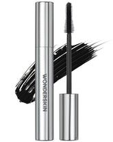 Wonderskin Mascara empaque frontal, diseño compacto para llevar en la bolsa