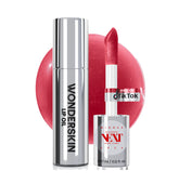 Wonderskin serum labial reháb: botella elegante y hidratación suave con tono translúcido