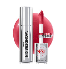 Wonderskin serum labial reháb: botella elegante y hidratación suave con tono translúcido