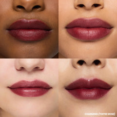 Échantillons rose pâle Wonderskin Wonder Blading montrant la couleur longue tenue