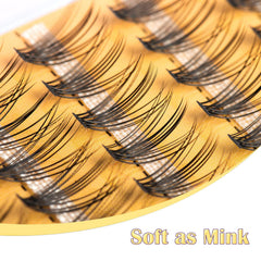 Detalle de fibra suave 0-07mm de WONSIS para un look ligero.