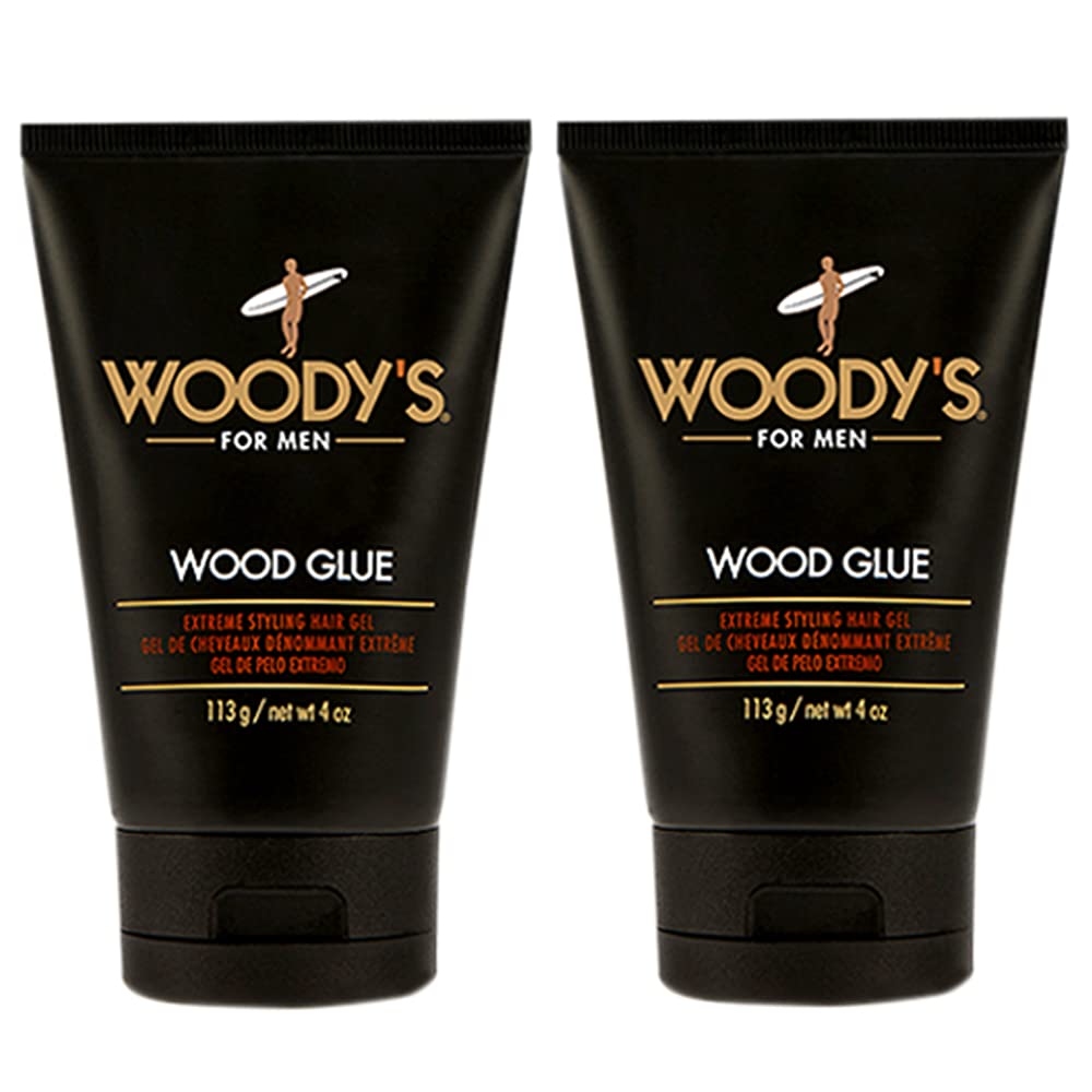 Woodys Gel de Pelo Extremo: botella destacada para fijación duradera en peinados.