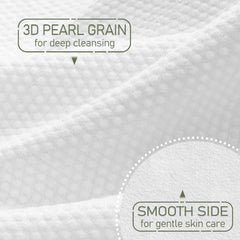 Toalla facial desechable WOWOTEX suave y absorbente para piel sensible.
