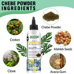 WOZUTUNT Chebe Oil 2-pack packaging highlights natural ingredients.