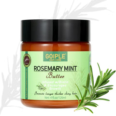 WOZUTUNT romero-menta mantequilla para cabello promueve crecimiento y fortalecimiento.