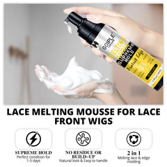 WOZUTUNT spray derretimiento encaje, aplicación sencilla
