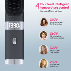 WPHIIHC travel-friendly cordless design fits in a small bag for touch-ups.