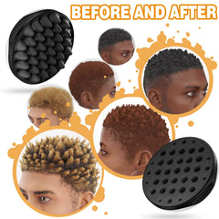WTTORDE: enfoque en rizos Afro con giro suave para peinado rápido.