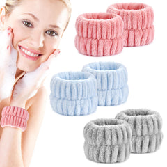 Wykodra pulseras lavadocara, set de 3 pares para evitar derrames