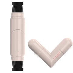 Delineador X.O. GOLD-888 con sello plegable para alas precisas.