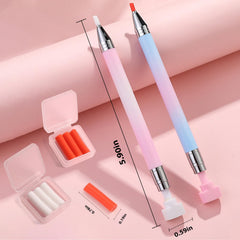 XEAOHESY diseño-rotativo-aplicacion-facil para gemas y decoraciones en uñas.